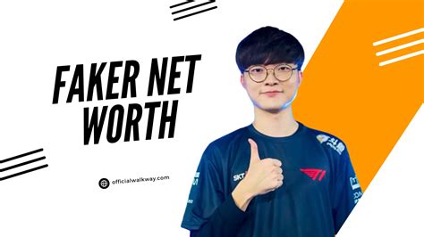 faker net worth|Faker Net Worth 2024: The Shocking Wealth of LoL's Biggest Star.